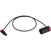 Cable Techniques CT-LPS-3TMX Low-Profile TA3F to LXPXLR-3M Cable (4.57cm, Purple)