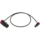 Cable Techniques CT-LPS-FX3T-24P Low-Profile LPXLR-3F to TA3F Cable (60.9cm, Purple)