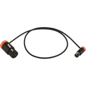 Cable Techniques CT-LPS-FX3T-24N Low-Profile LPXLR-3F to TA3F Cable (60.9cm, Orange)