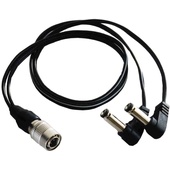 Cable Techniques BB-BAG-24/2 Hirose to Dual Right-Angle DC Cable (60.9cm)