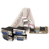 StarTech 4 Port RS232 Mini PCI Express Serial Card w/ 16650 UART