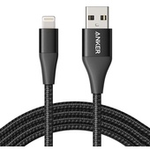 Anker PowerLine+ II 1.8m USB-A with Lightning Connector (Black)
