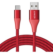 Anker PowerLine+ II 1.8m USB-C to USB-A 2.0 (Red)