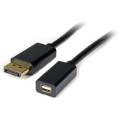 StarTech DisplayPort Male to Mini DisplayPort Female Adapter Cable (0.9m)