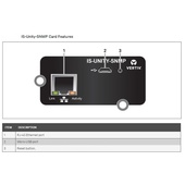 Liebert Intellislot IS-UNITY-SNMP Webcard for GXT3/GXT4