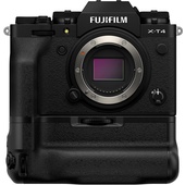 Fujifilm X-T4 Mirrorless Digital Camera (Body Only, Black) + VG-XT4 Vertical Battery Grip