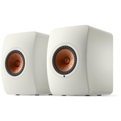 KEF LS50 Wireless II HIFI Speakers 5.25" (Mineral White, Pair)