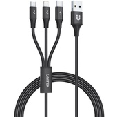 UNITEK USB 3-in-1 Charge Cable (1.2m)