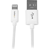 StarTech 8-pin Lightning to USB Cable (White, 30cm)