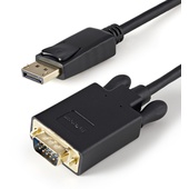 StarTech DisplayPort to VGA Video Adapter Converter (Black, 0.9m)