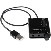 StarTech USB Sound Card Audio Adapter w/ SPDIF