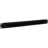 StarTech 1U Brush Strip - Rack Cable Management