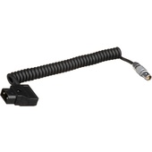 Core SWX Coiled D-Tap to 2-Pin LEMO-Type Power Cable for RED KOMODO (25 to 90 cm)