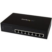 StarTech 8 Port Industrial Gigabit PoE+ Switch