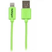StarTech 8-pin Lightning to USB Cable (Green, 1m)