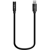 PROMATE AUXLink-i Dynamic Stereo Apple Lightning to 3.5mm AUX Connector (Black)