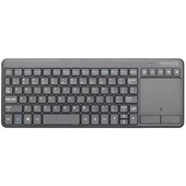 PROMATE KeyPad-2 Ultra-Slim Wireless Multimedia Keyboard with Integrated Touchpad