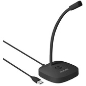 PROMATE ProMic-1 Omni-Directional USB Microphone with Flexible Gooseneck