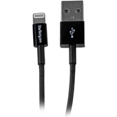 StarTech Slim Lightning to USB Cable (Black, 1m)