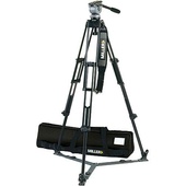Miller DS-20 Aluminum Tripod System - DS-20 Fluid Head, DS 2-Stage Tripod, Spreader and Softcase