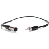 Kondor Blue Mini-XLR Male To Locking 3.5mm Stereo Cable For BMPCC 6K And 4K (Black)