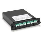 DYNAMIX MPO OM3/4 6 Port LC Duplex Multimode 12 Fibre Cassette