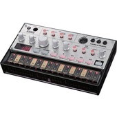 Korg Volca Bass Analog Bass Machine Synthesizer & Decksaver Korg Volca Series Cover (Bundle)