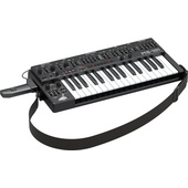 Behringer MS-101 Analog Synthesiser With Live Kit (Black) & Decksaver Behringer MS-1 Cover (Bundle)