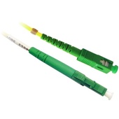 DYNAMIX 9u LC APC/SC APC Single Mode Simplex Fibre Lead (5m)