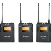 Saramonic UWMIC9 Dual Digital UHF Wireless 2x Transmitters and 1x Receiver Lavalier Mic System
