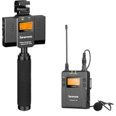 Saramonic UHF Wireless and Audio Mixer Microphone System Kit12