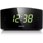 Philips AJ3400 Large Display Digital Clock Radio