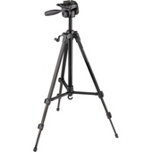 Magnus PV-3310G Photo/Video Tripod with Geared Center Column with Smartphone Adapter and GoPro Mount