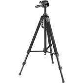 Magnus DLX-367 3-Section Photo/Video Tripod with Pan Head, Smartphone Adapter, and GoPro Mount