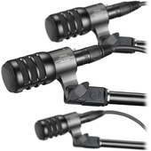 Audio-Technica ATM230PK Hypercardioid Dynamic Instrument Microphone (3-Pack)