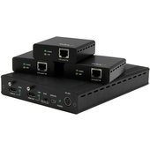 StarTech 3-Port HDBaseT Extender Kit with 3 Receivers
