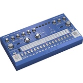 Behringer Rhythm Designer RD-6 Analog Drum Machine with 64-Step Sequencer (Blue)