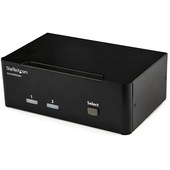 StarTech 2-Port 4K DisplayPort Dual-Monitor KVM Switch