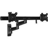 StarTech Wall Mount Dual Monitor Arm - Steel