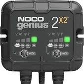 NOCO Genius2X2 2-Bank, 4-Amp Battery Charger