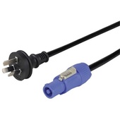 Adam Hall 8101 PCON 0150 Powertwist Power Cord (1.5 m)