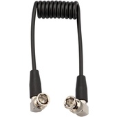 Elvid Coiled SDI Cable RG-179 (45cm Extended Length)