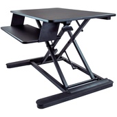 StarTech Sit Stand Desk Converter with Keyboard Tray - Large (90 x 54cm)