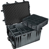 Pelican 1664 Case with Padded Divider Set (Black)