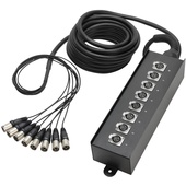 Adam Hall K8C10 Stage Box 8/0 (10m)