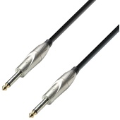 Adam Hall 6.3 mm Jack Mono to 6.3 mm Jack Mono Instrument Cable (3m)