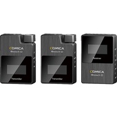 Comica Audio BoomX-D D2 2-Person Digital Wireless Microphone System for Mirrorless/DSLR Cameras