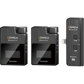 Comica Audio BoomX-D MI2 Ultracompact 2-Person Digital Wireless Microphone System for iOS