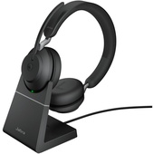 Jabra Evolve2 65 Stereo Wireless On-Ear Headset with Stand (Unified Communication, USB Type-A)