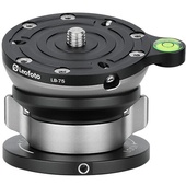 Leofoto LB-75 Leveling Base with Butterfly Handle with 75mm Plate